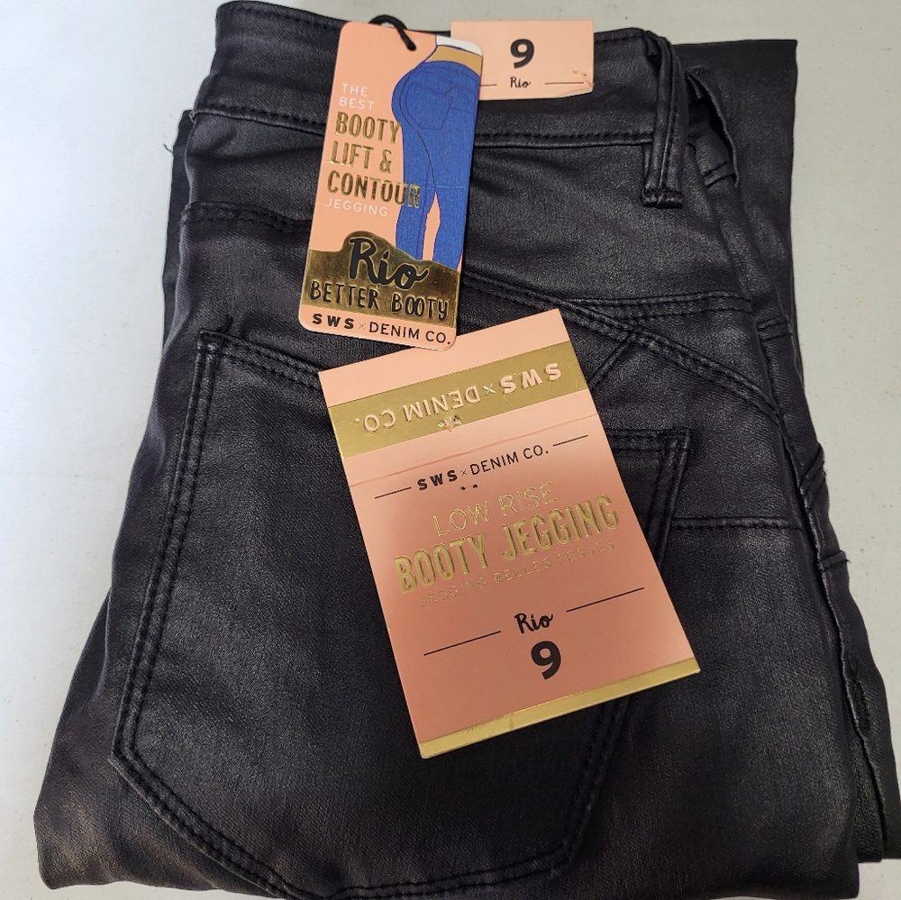 SWS Denim Co. Low Rise Booty Jegging, Juniors Size 9, NWT